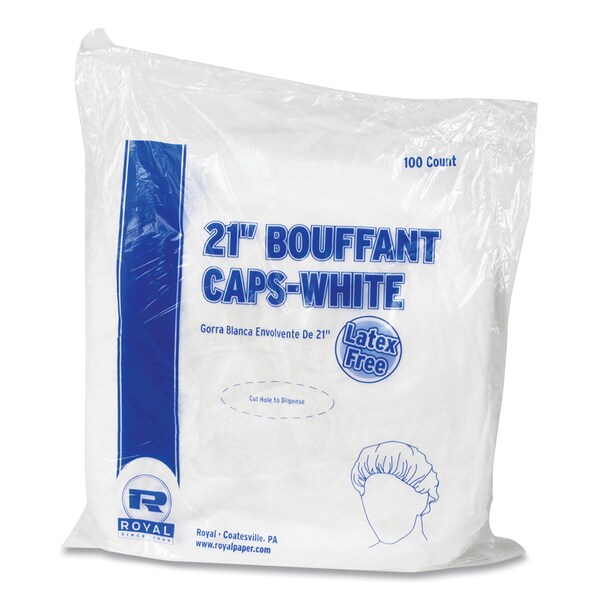 Amercareroyal Spun-Bonded Polypropylene, White, 21", 1000 PK - RP110NWP