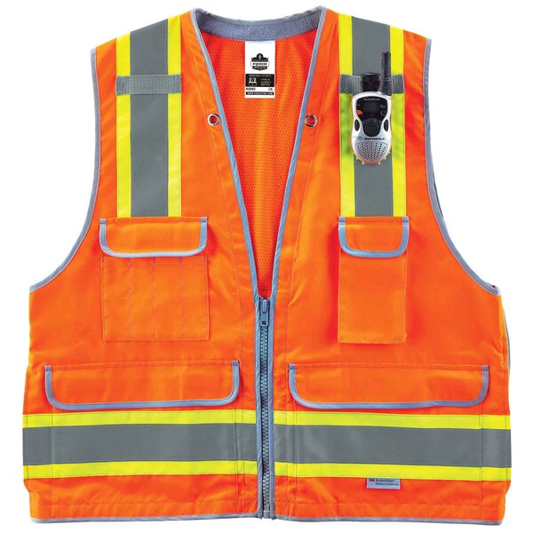 Ergodyne Orange Type R Class 2 Heavy-Duty Surveyo - 8254HDZ