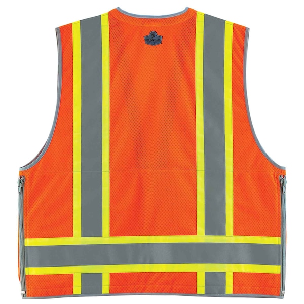 Ergodyne Orange Type R Class 2 Heavy-Duty Surveyo - 8254HDZ