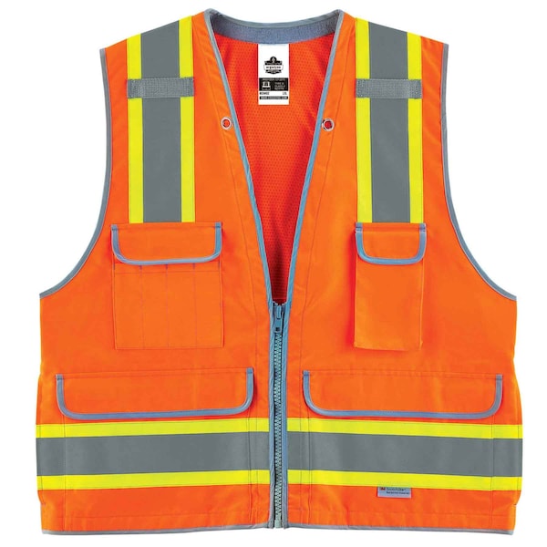 Ergodyne Orange Type R Class 2 Heavy-Duty Surveyo - 8254HDZ