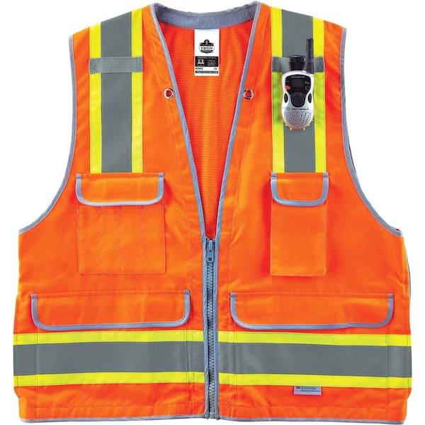 Ergodyne Orange Type R Class 2 Heavy-Duty Surveyo - 8254HDZ