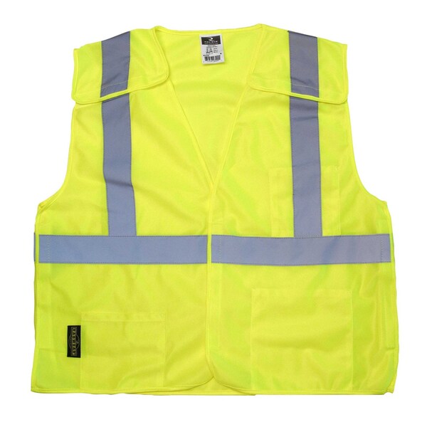 Radians Radians SV4 Economy Type R Class 2 Breakaway Solid Safety Vest - SV4GSM