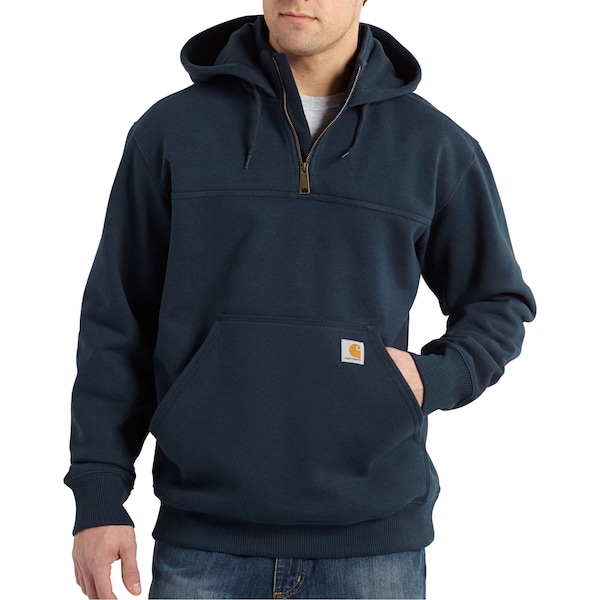Carhartt TS0617 M RD LseFit HW QZip Swtshrt, 4XL - 100617-472