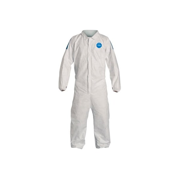 Dupont Disposable Coverall, Collared, L, Serged Seam - TD125SWBLG0025CM