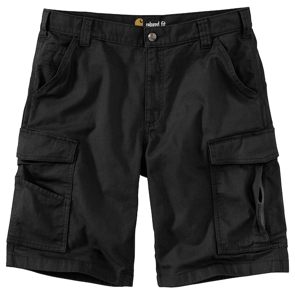 Carhartt BS3542 M RF Rilaxed Fitt Cnvs Crgo Short - 103542-BLK
