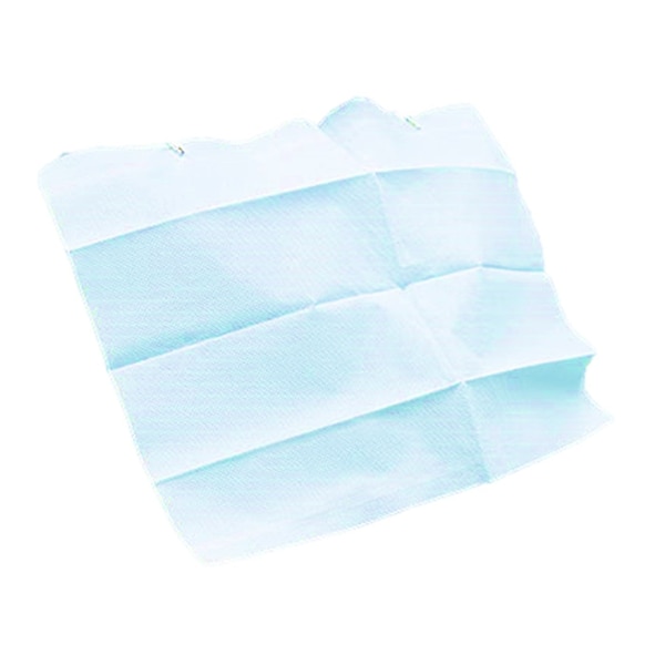 Dealmed Bib 13½" X 18" Ttp 2-Ply Blue, 125/Pk, 500/Cs, 500PK - 782081