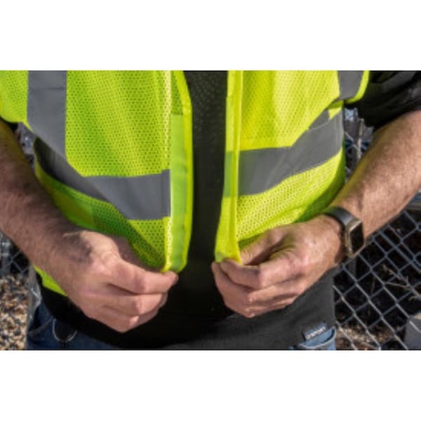 C.H. Hanson C.H. Hanson Reflective Safety Vest Green One Size Fits All - 55180