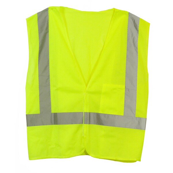C.H. Hanson C.H. Hanson Reflective Safety Vest Green One Size Fits All - 55180