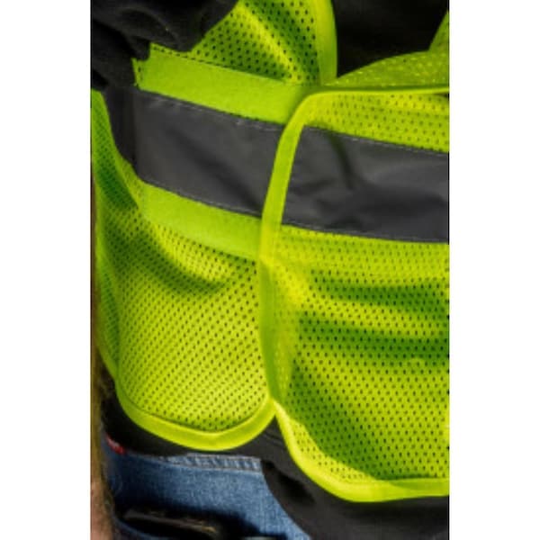 C.H. Hanson C.H. Hanson Reflective Safety Vest Green One Size Fits All - 55180