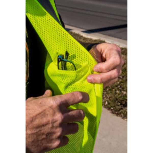 C.H. Hanson C.H. Hanson Reflective Safety Vest Green One Size Fits All - 55180