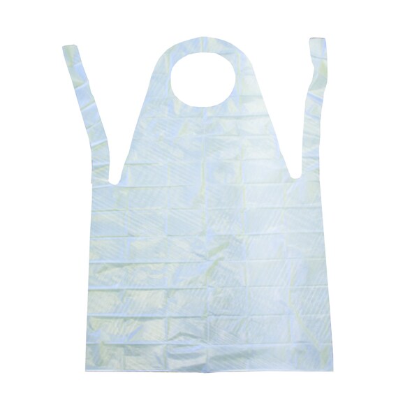 United Scientific Apron, Plastic, Disposable, 2Mm, PK20 - UNAPRON-PK/20