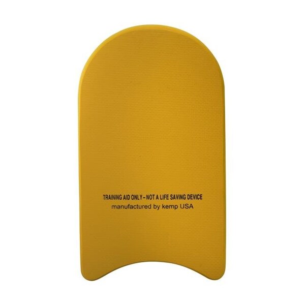 Kemp Usa Kemp USA 14-001-YEL Kick Board; Yellow - Large - 14-001-YEL