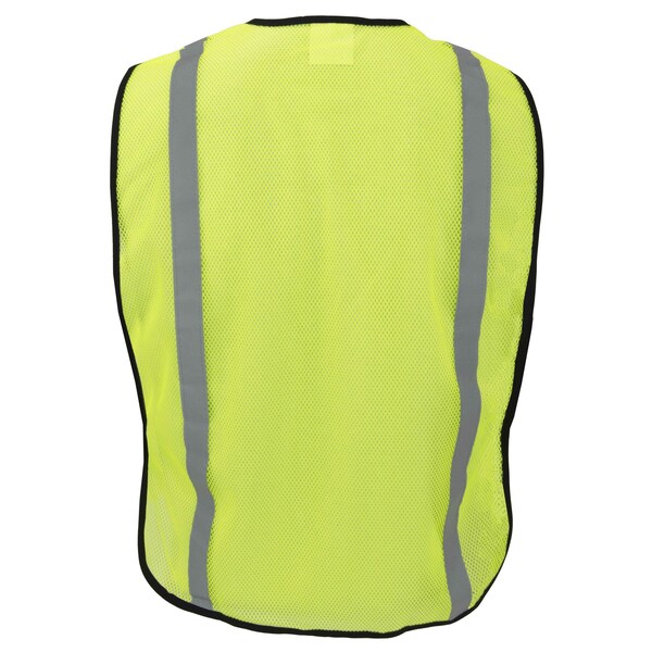 Ironwear Standard Polyester Safety Vest w/ 1" Reflective Tape (Lime) - 1217-L