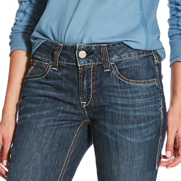 Ariat Women's Flame Resistant Pants, 14 cal/sq cm, XL 11 oz Denim - 10026006