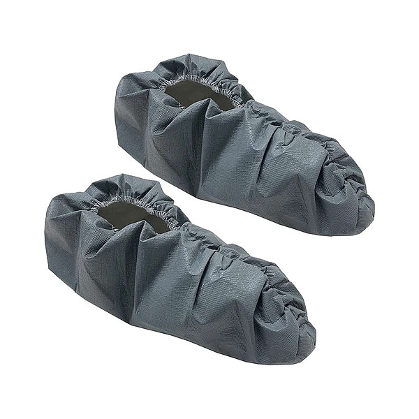 Kleenguard Disposable Shoe Covers, Microforce Fabric, White, Slip Resistant Sole: Yes , 2XL - 51138