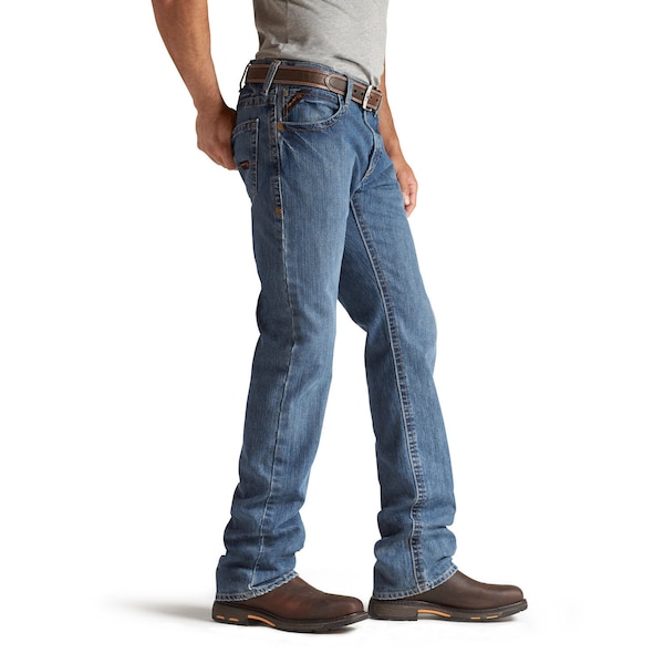 Ariat Men's Flame Resistant Pants, 20 cal/sq cm, L 13 oz Denim - 10012552