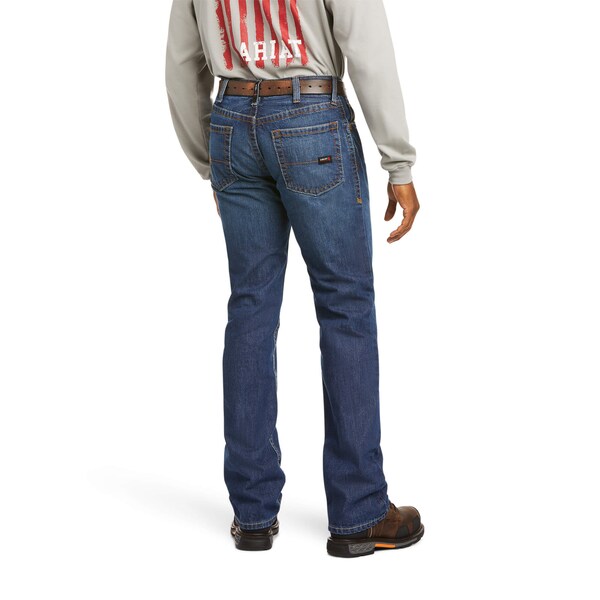 Ariat Men's Flame Resistant Pants, 20 cal/sq cm, L 13 oz Denim - 10012552