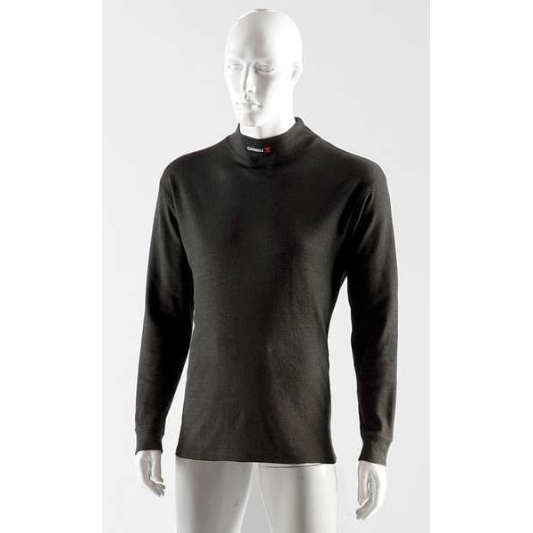 Chicago Protective Apparel Unisex Flame-Resistant Base Layer Shirt, 12.3 cal/sq cm, XL, Knit Carbonx(R) - CX-54