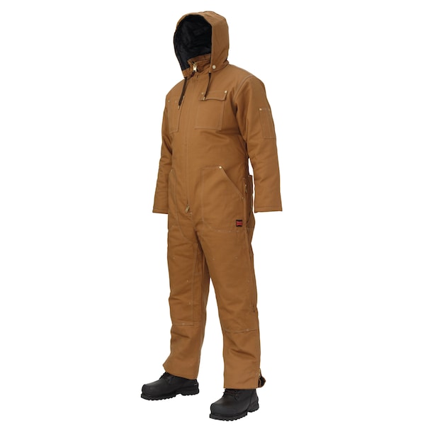 Tough Duck Insulated Duck Coverall, WC011-BROWN-2XL - WC011
