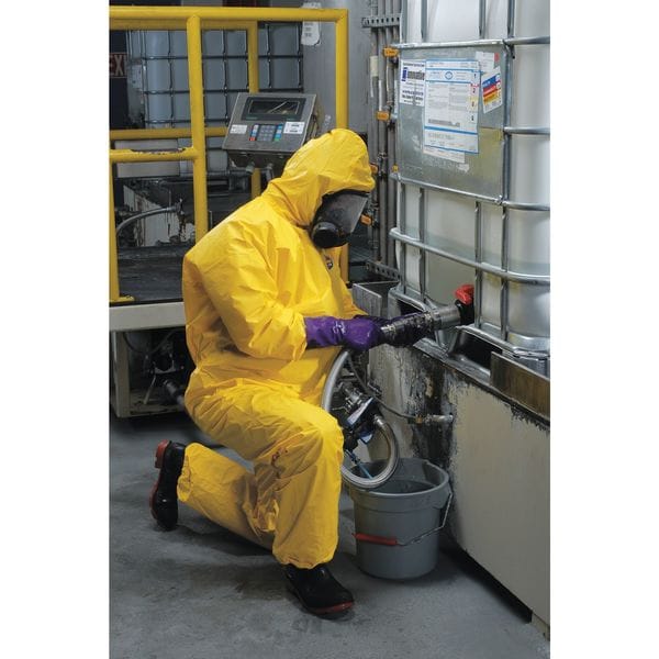 Kleenguard Disposable Coverall, Hooded, 2XL, KleenGuard(TM) A70, Zipper, Elastic Cuff, Elastic Ankle, 12 PK - 09815