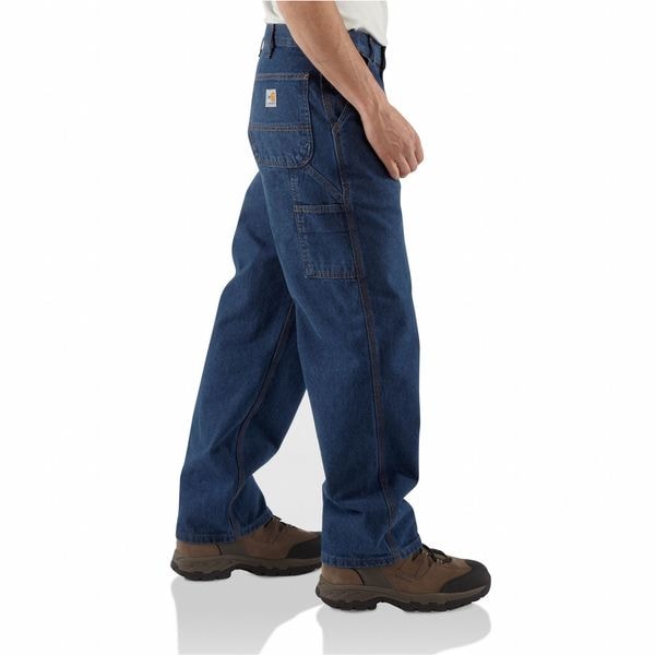Carhartt Men's Flame Resistant Pants, 16 cal/sq cm, 36 x 32" 11.75 oz 100% Cotton - FRB13-DNM 36 32