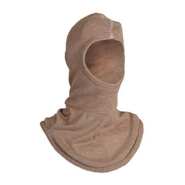 National Safety Apparel Balaclava, PBI, 6 oz, Brown, Universal - H31PK