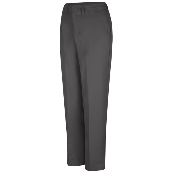 Red Kap Women's Womens Pant W/Side Elastic, 14, Charcoal, Cotton/Polyester - PT61CH 14 28