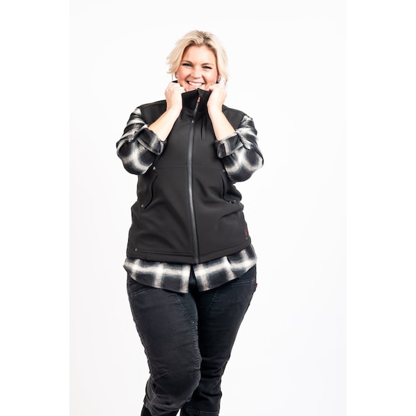 Dovetail Workwear Mfon Work Vest - Black XL - DWF19OW4-001-XL