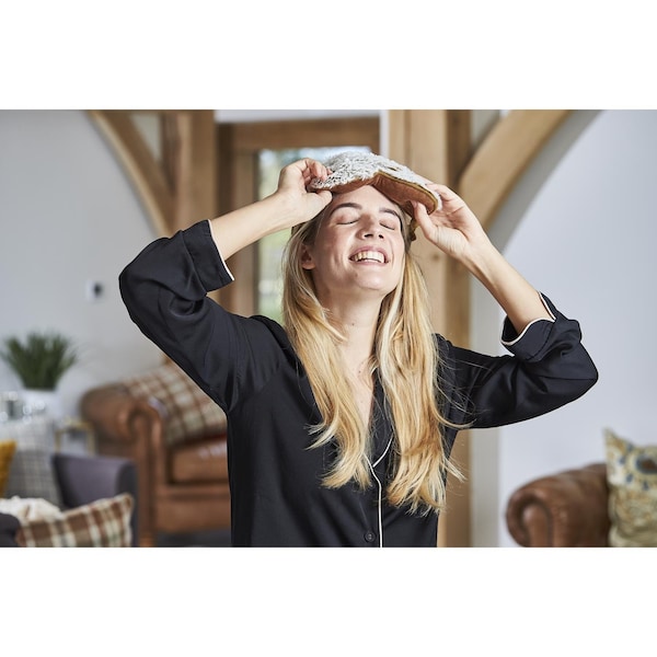 Warmies Warmies Marshmallow Eye Masks Brown/Gray - CPE-MARSH-B