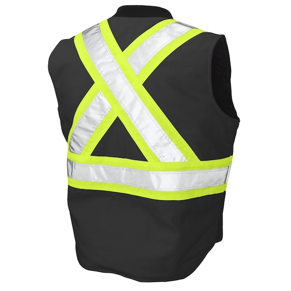 Tough Duck Safety Vest M Class 1 , Zipper 5 Pockets - SV061