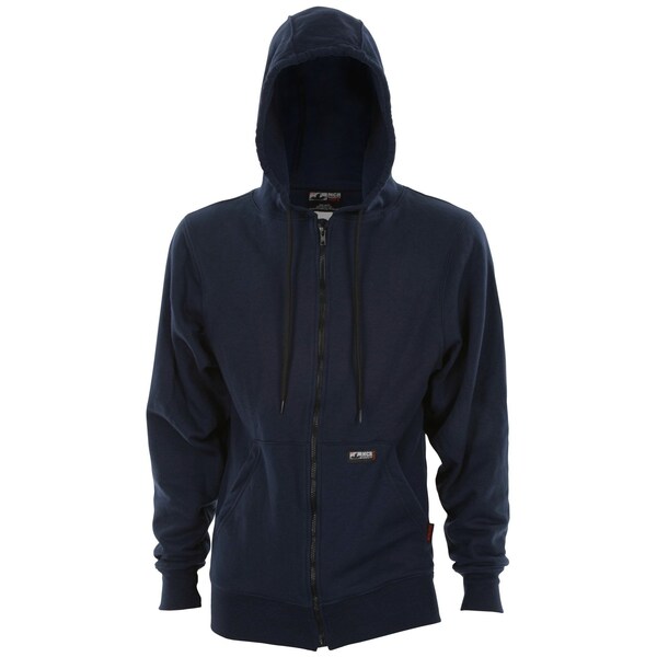 Mcr Safety FR, FR Hooded Sweatshirt Navy X3 - SS1NX3
