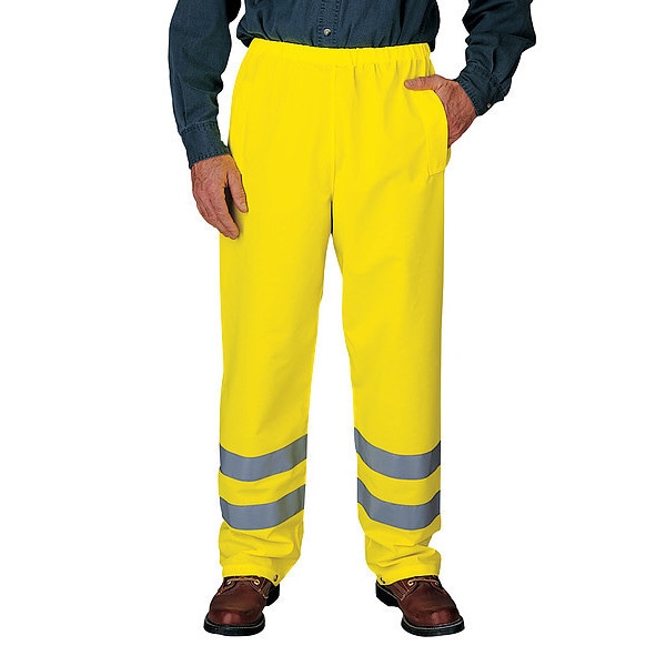 Occunomix Breathable Pants, High Visibility Yellow, Size 34 - LUX-TENBR-YXL