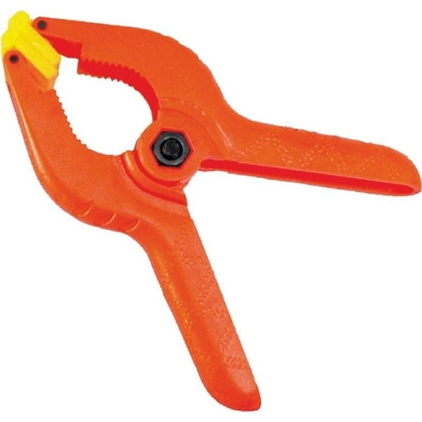 Vulcan Spring Clamp, 1 in Clamping, Nylon, Blue/Orange/Yellow - JLWCX007-1