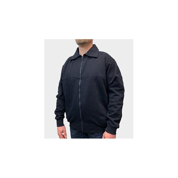 Game Workwear The Firefighters' Full-Zip Jobshirt, Navy, Size Small - 8075