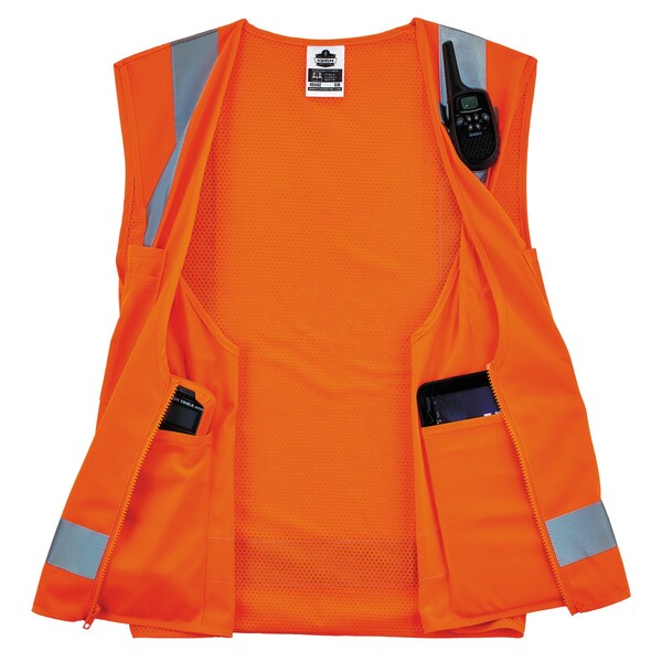 Ergodyne S Orange Economy Surveyors Vest Class 2 - Single Size - 8249Z-S