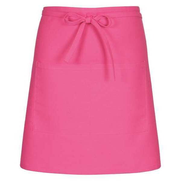 Fame (A Delta Plus Group Company) Apron, Half Bistro, F28, Raspberry - 82616