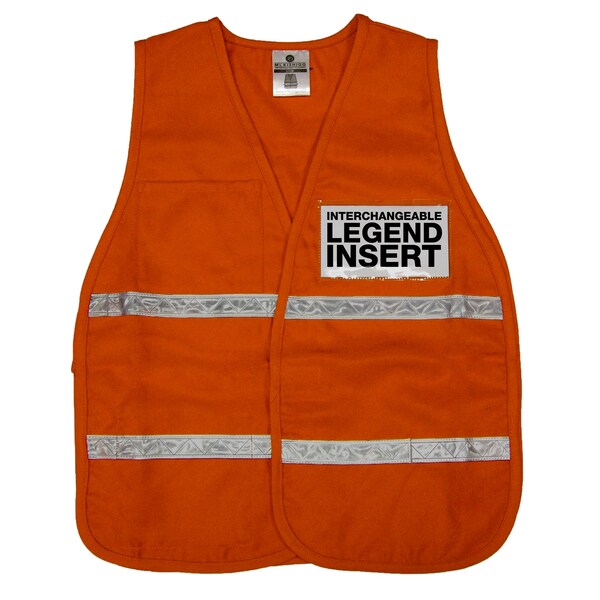 Kishigo International Orange, Not ANSI Compliant, Incident Command Vest - 3707I
