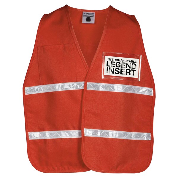 Kishigo International Orange, Not ANSI Compliant, Incident Command Vest - 3707I