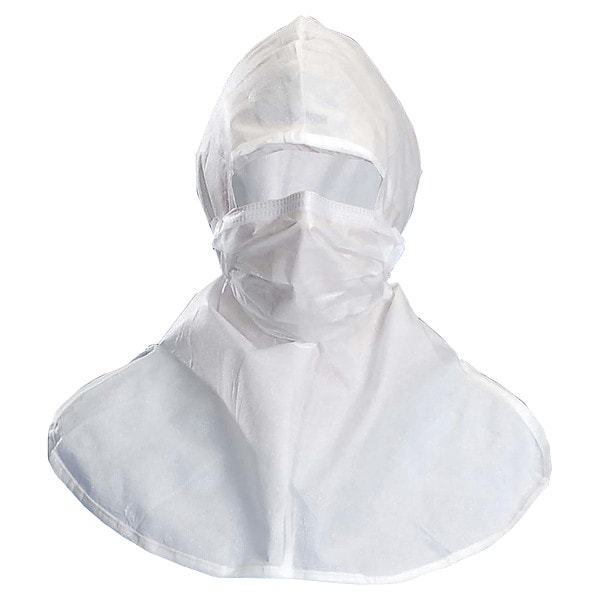 Kimtech Sterile Hood, Respirator Fit, White, PK100 - 88807