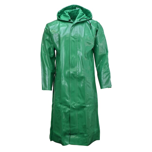 Neese Outerwear Chem Shield 96 Series Coat w/Hd-Green-2X - 96001-30-1-GRN-2X