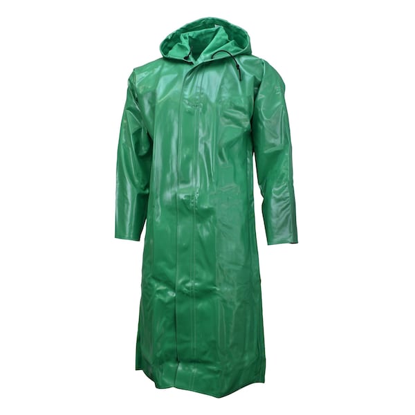 Neese Outerwear Chem Shield 96 Series Coat w/Hd-Green-2X - 96001-30-1-GRN-2X