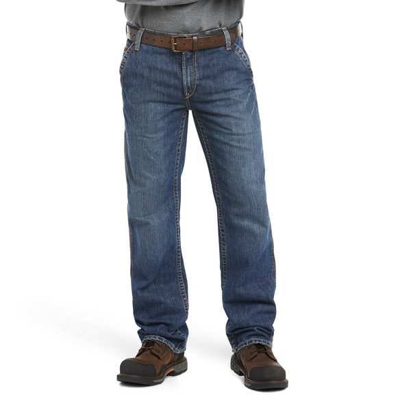 Ariat Men's Flame Resistant Pants, 20 cal/sq cm, L 13 oz Denim - 10017262