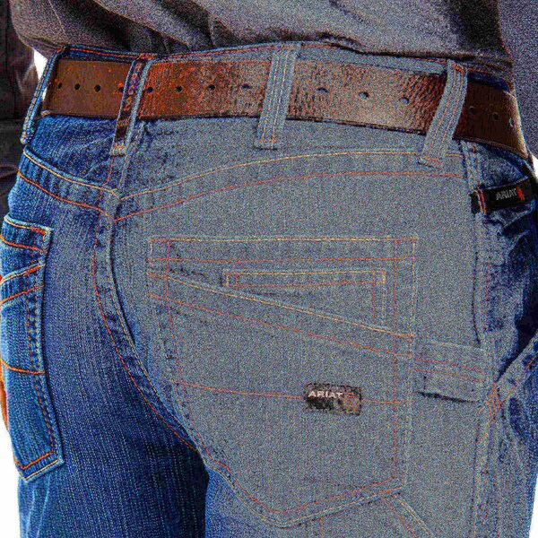 Ariat Men's Flame Resistant Pants, 20 cal/sq cm, L 13 oz Denim - 10017262
