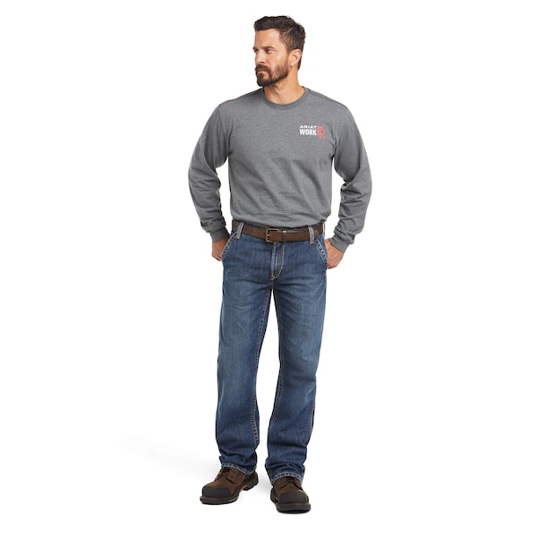 Ariat Men's Flame Resistant Pants, 20 cal/sq cm, L 13 oz Denim - 10017262