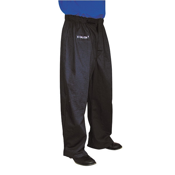 Salisbury Flame Resistant Pants, 8 cal/sq cm, L Cotton - ACP830BLL
