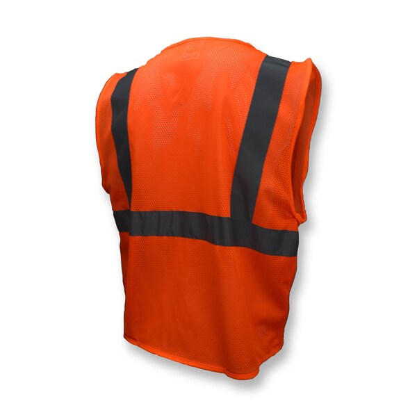 Radians Radians SV2Z Economy Type R Class 2 Mesh Safety Vest with Zipper - SV2ZOMXL