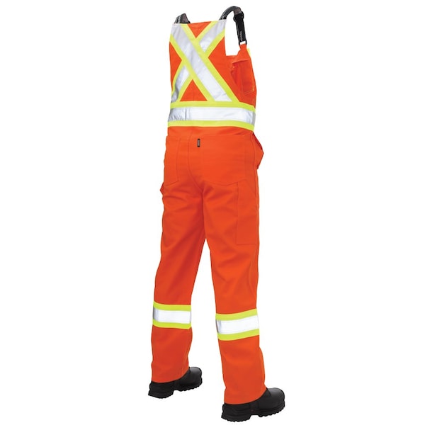 Tough Duck Unlined Safety Overall, S76921-BLAZE-2XL - S76921