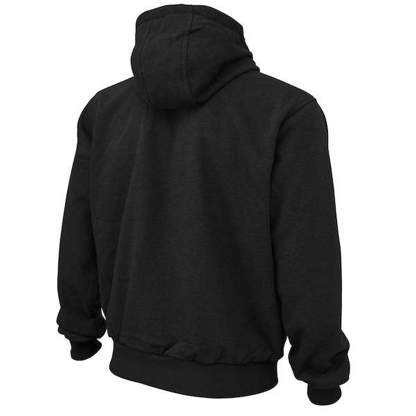 Tough Duck Zip Hoodie, WJ211-BLACK-XL - WJ211