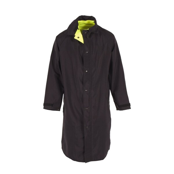 Neese Responder Hi-Vis Reversible Long Rain Coat, Poly Coated 70 Denier Nylon, Class 3 Type P, XL - 97001-33-1-LBK-XL