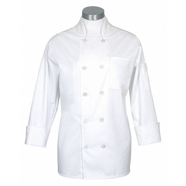 Fame (A Delta Plus Group Company) Chef Coat, Comfort, White, 4X - 83419